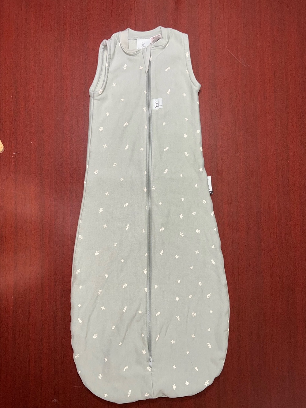 Sleepsack for Kids - Sage Green Floral Sleep Sack 3-12 Monthes